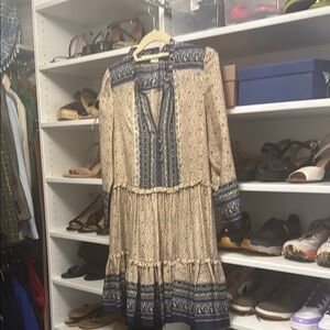 Excellent condition Veronica beard boho dress size 2